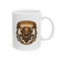 Honey Bison Logo Ceramic Mug | 11oz