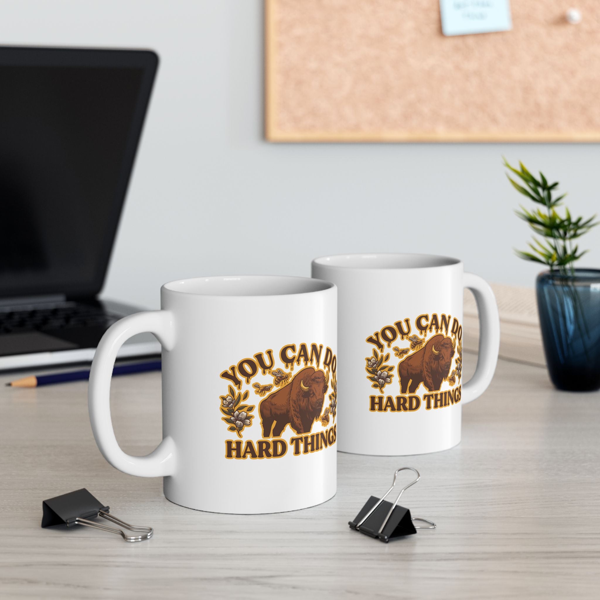 "You Can Do Hard Things" Ceramic Mug | 11oz