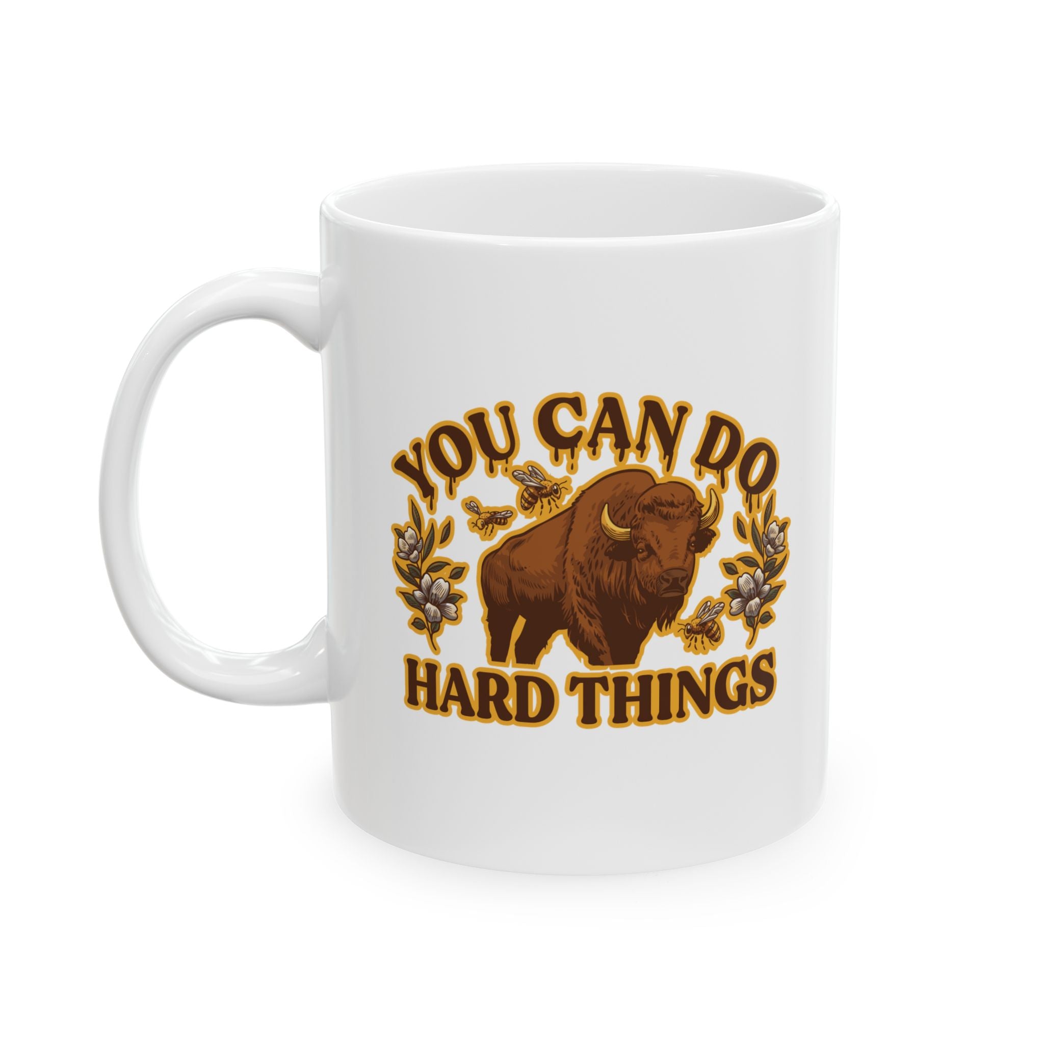 "You Can Do Hard Things" Ceramic Mug | 11oz