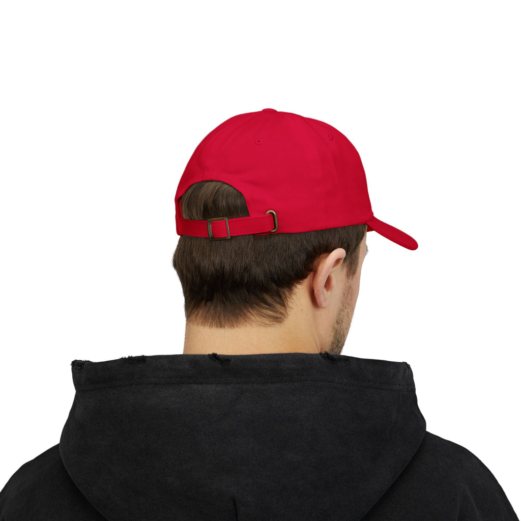 Embroidered 'keep on going through it ' Classic Dad Cap