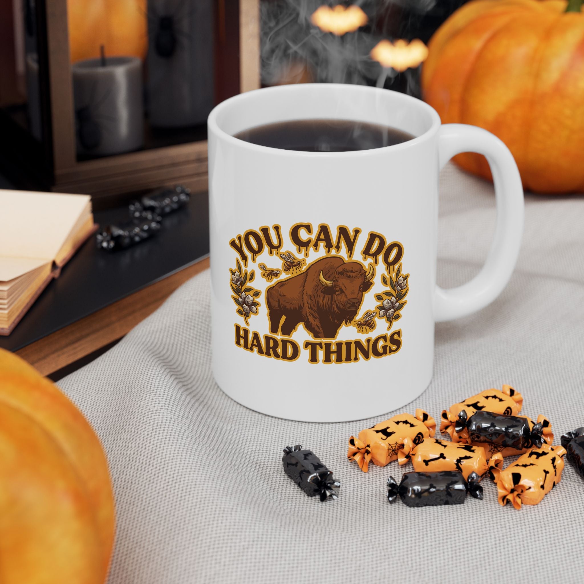 "You Can Do Hard Things" Ceramic Mug | 11oz