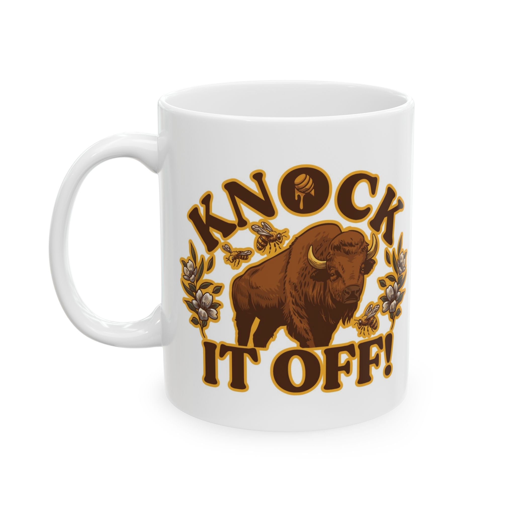 Knock It Off! Ceramic Mug | 11oz
