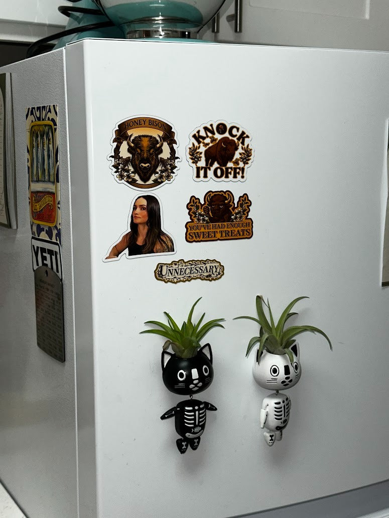 Honey Bison Magnet Bundle (All 5 Designs)