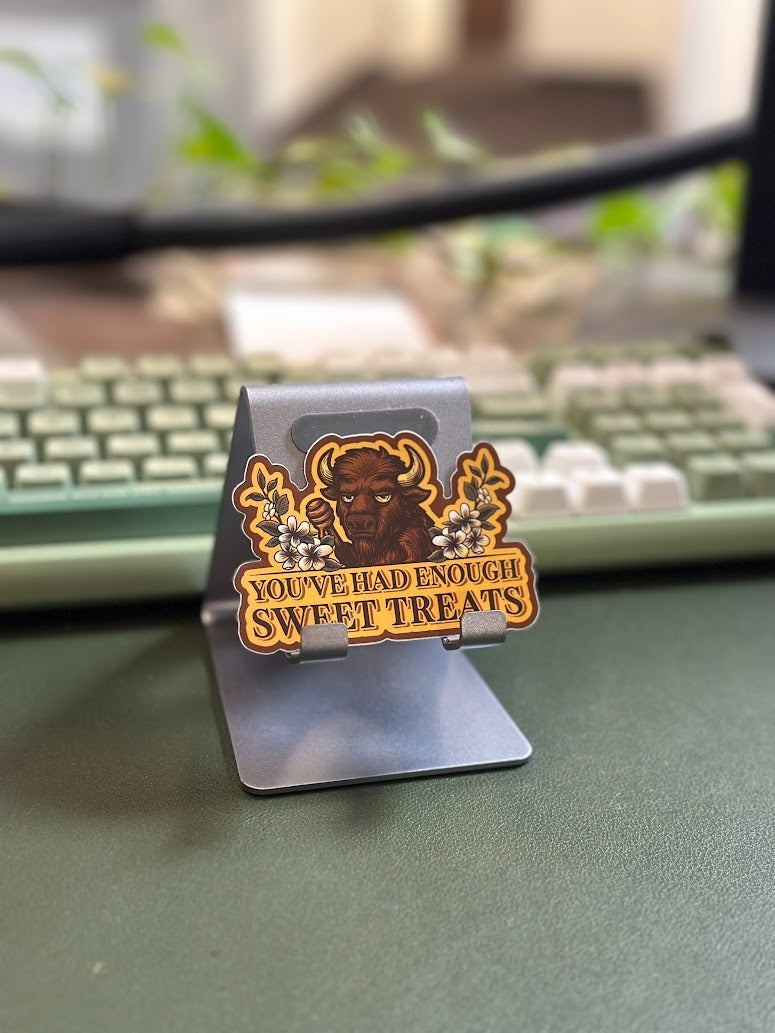 Honey Bison Sticker Bundle (All 5 Designs)