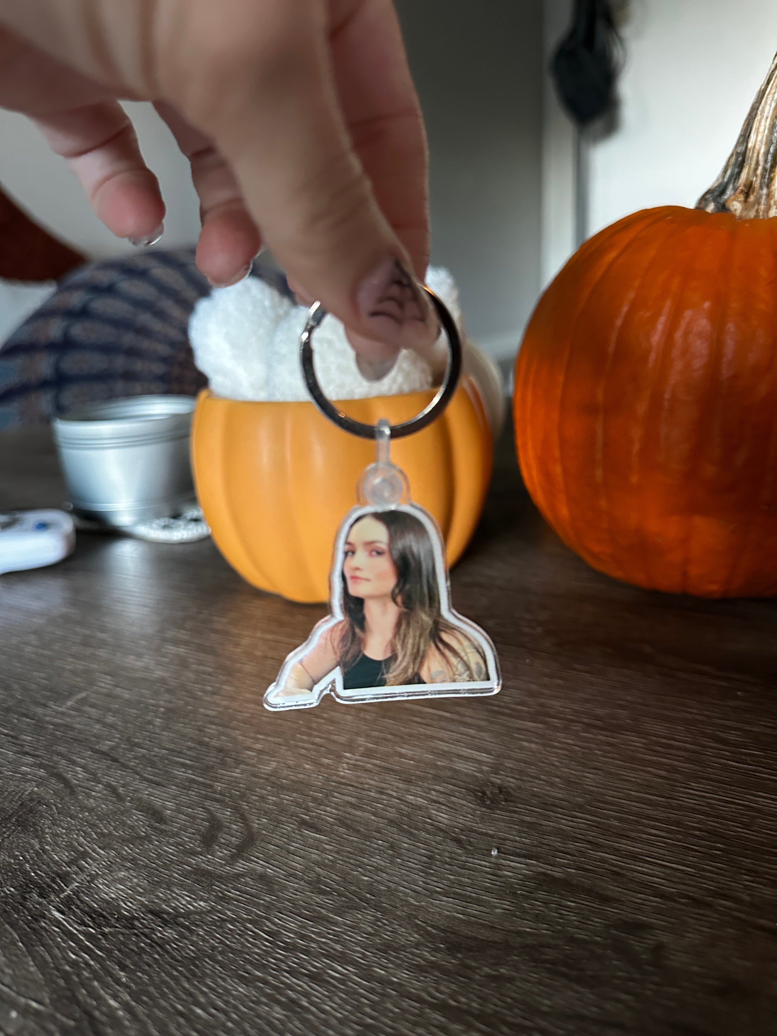 Honey Bison Face Keychain | LIMITED RUN