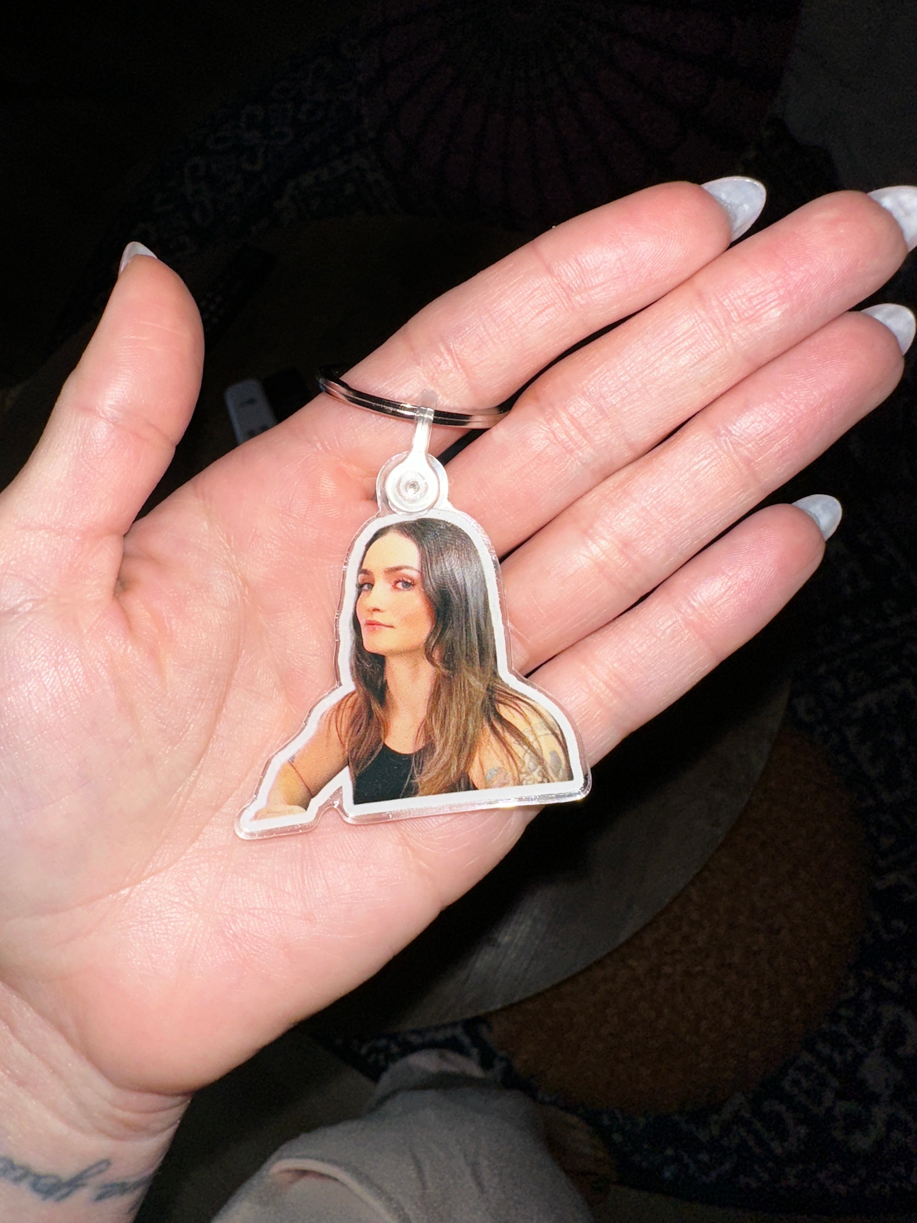 Honey Bison Face Keychain | LIMITED RUN