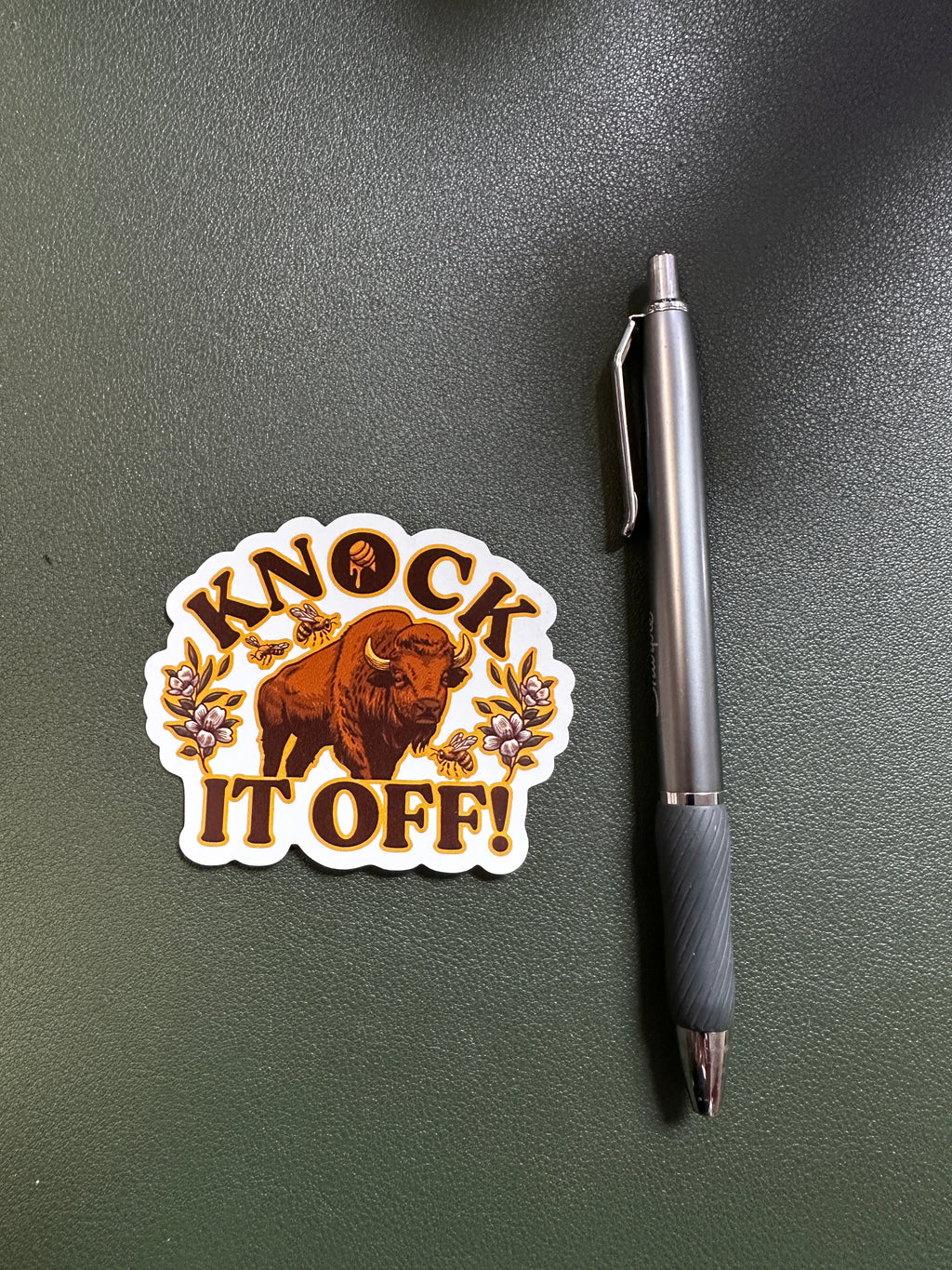 Knock It Off! (Sticker or Magnet)