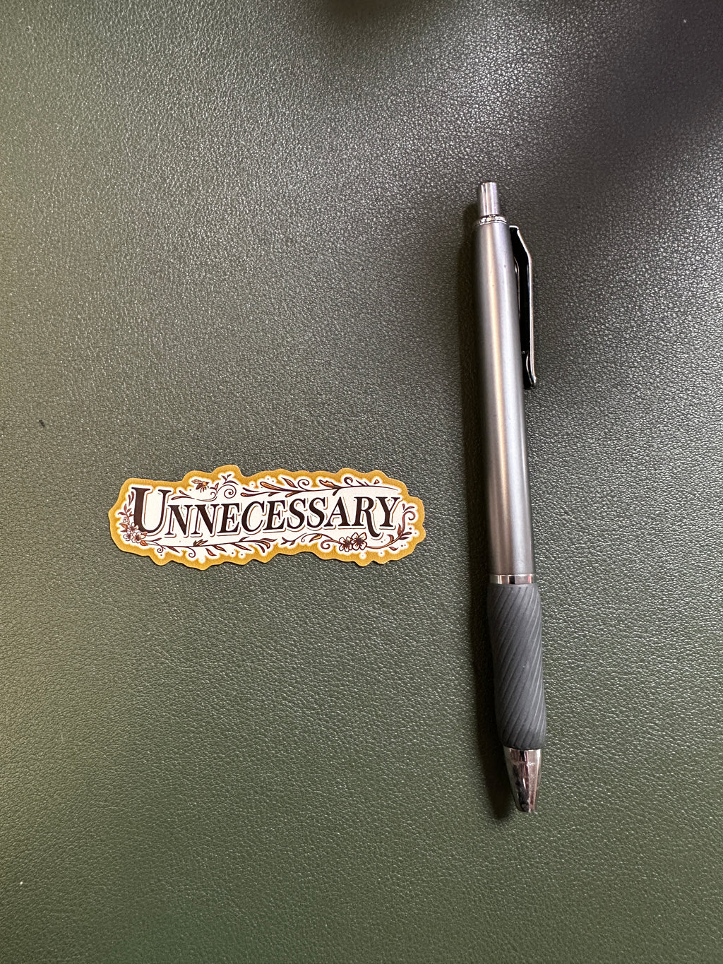 UNNECESSARY (Sticker or Magnet)