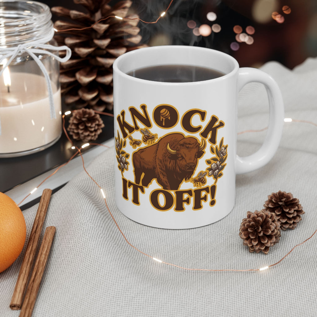 Knock It Off! Ceramic Mug | 11oz