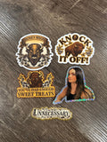Honey Bison Sticker Bundle (5 Designs)