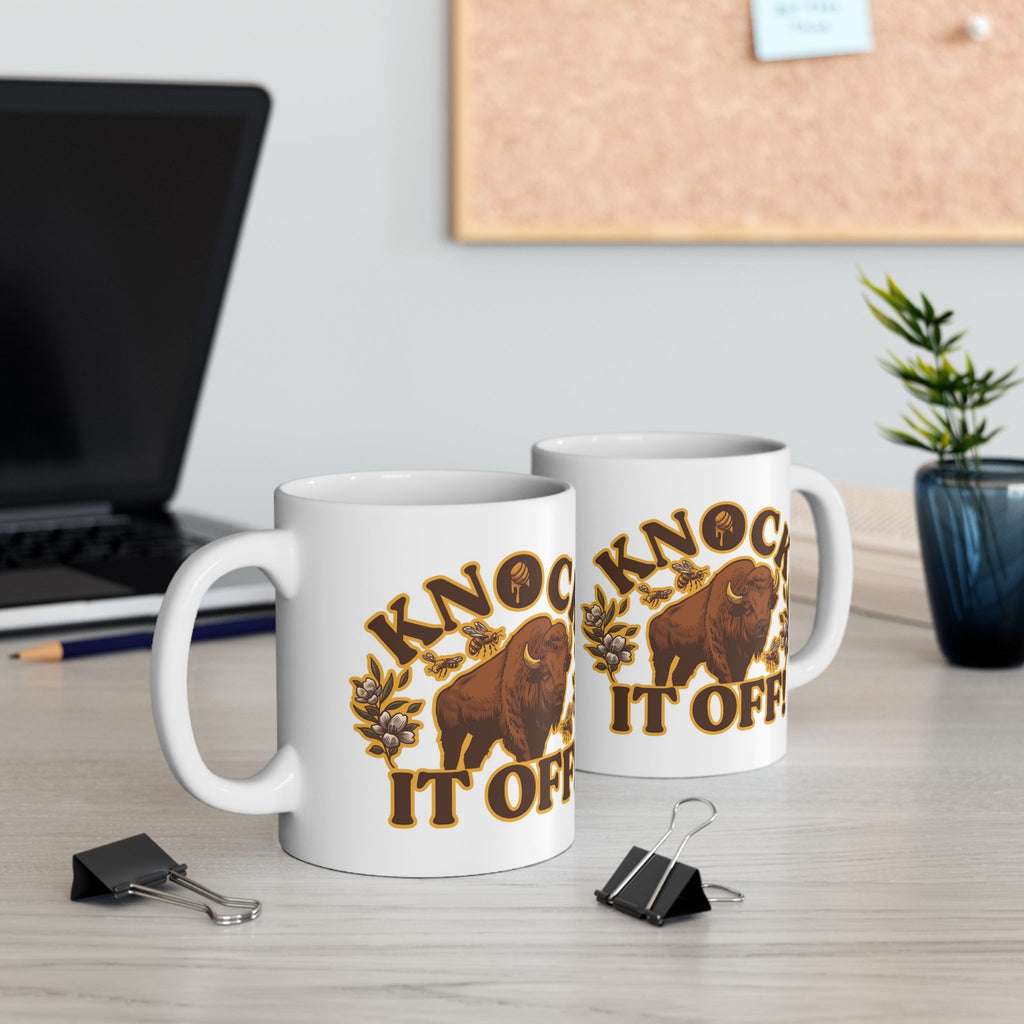 Knock It Off! Ceramic Mug | 11oz